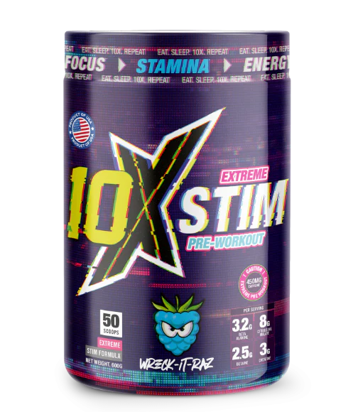 10X EXTREME STIM PRE WORKOUT