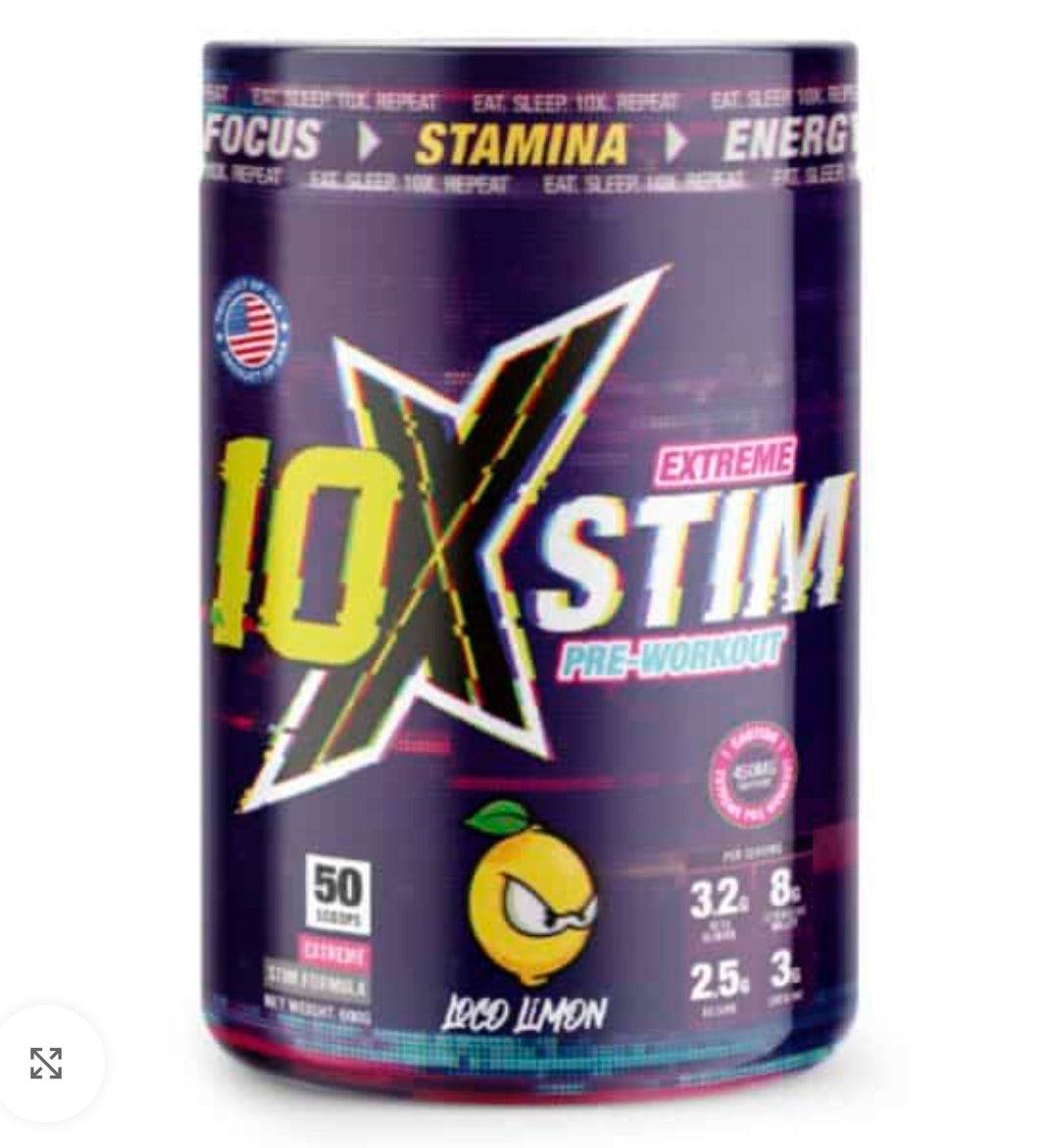 10X EXTREME STIM PRE WORKOUT